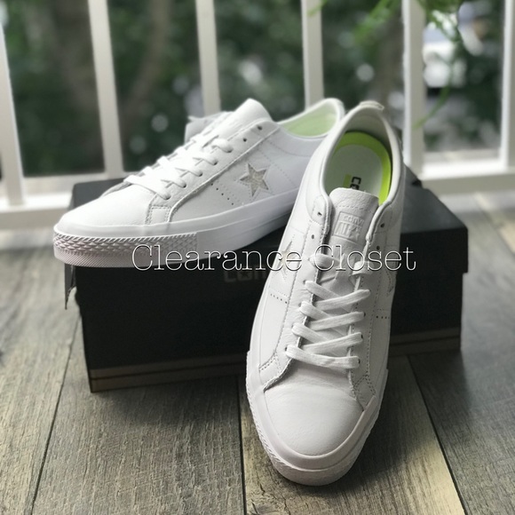 NWT Converse One Star OX White M AUTHENTIC - Picture 3 of 8